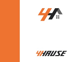 Hause Dom Nieruchomość Logo - projektowanie logo - konkurs graficzny
